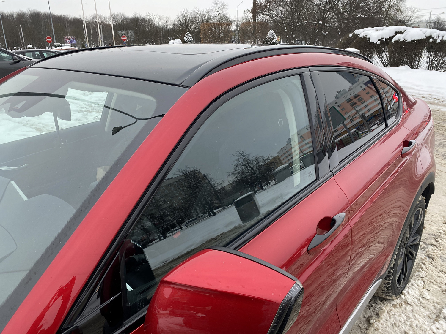 Антихром Geely Tugella