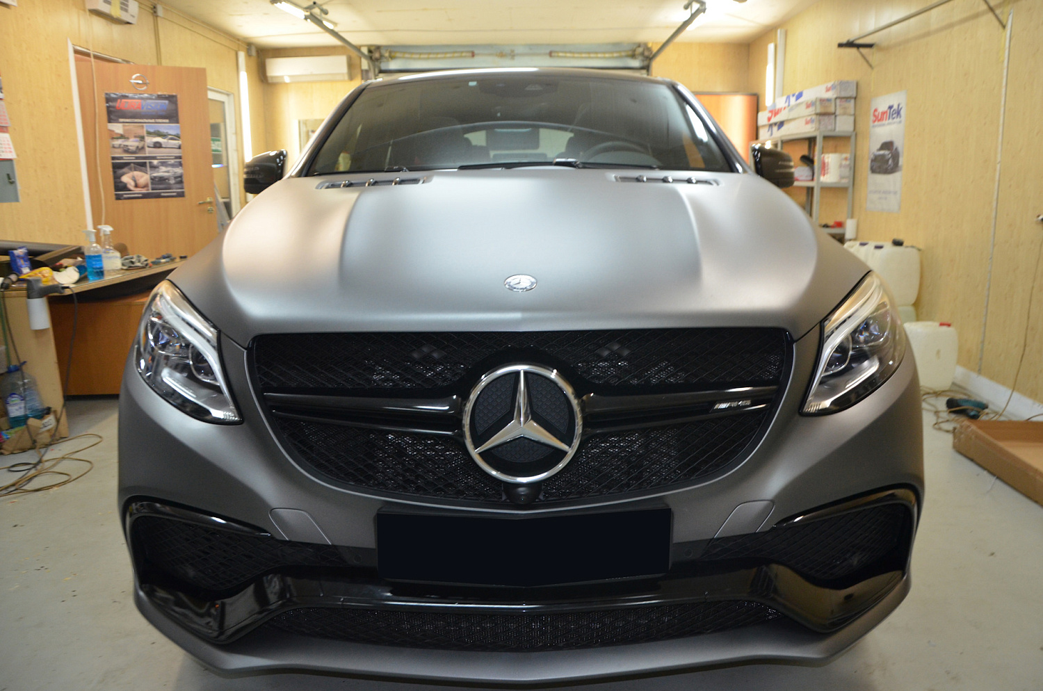 Оклейка пленкой Mersedes-Benz GLE