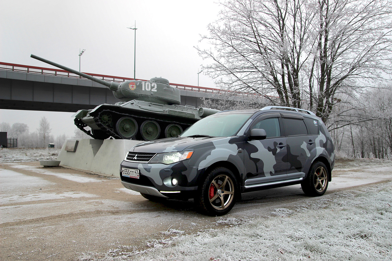 Оклейка Mitsubishi Outlander