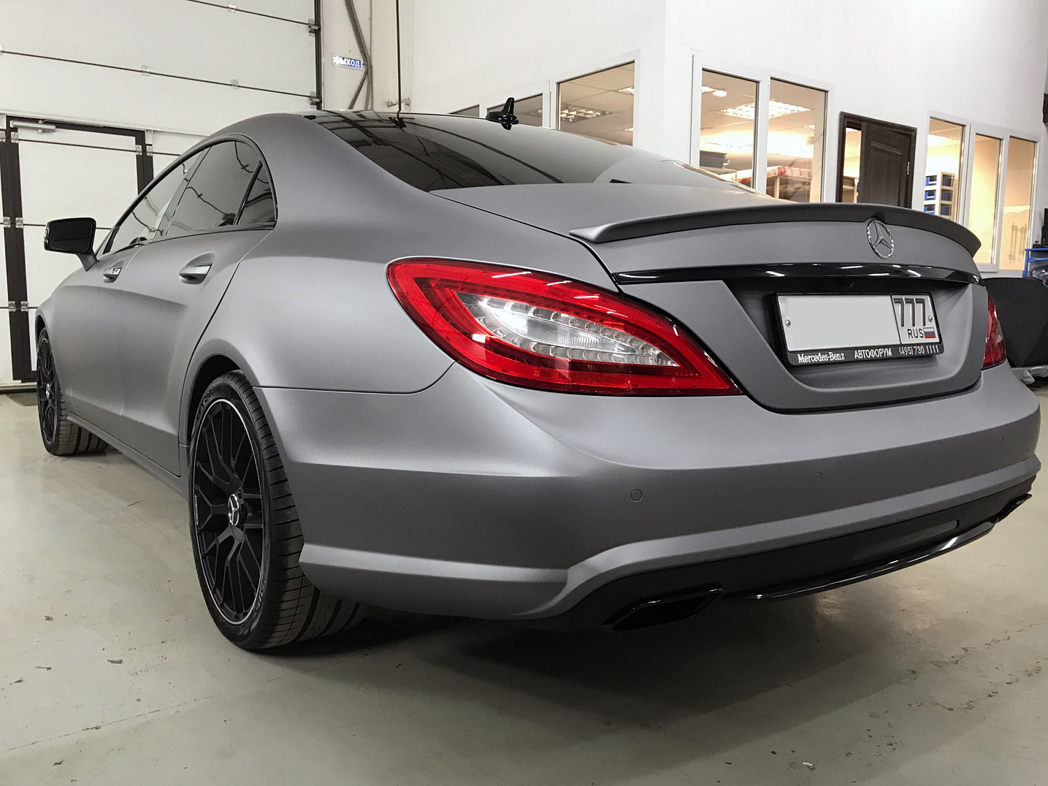 Оклейка Mercedes CLS
