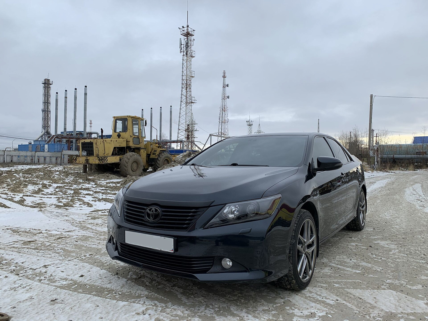Антихром Тойота Камри 50