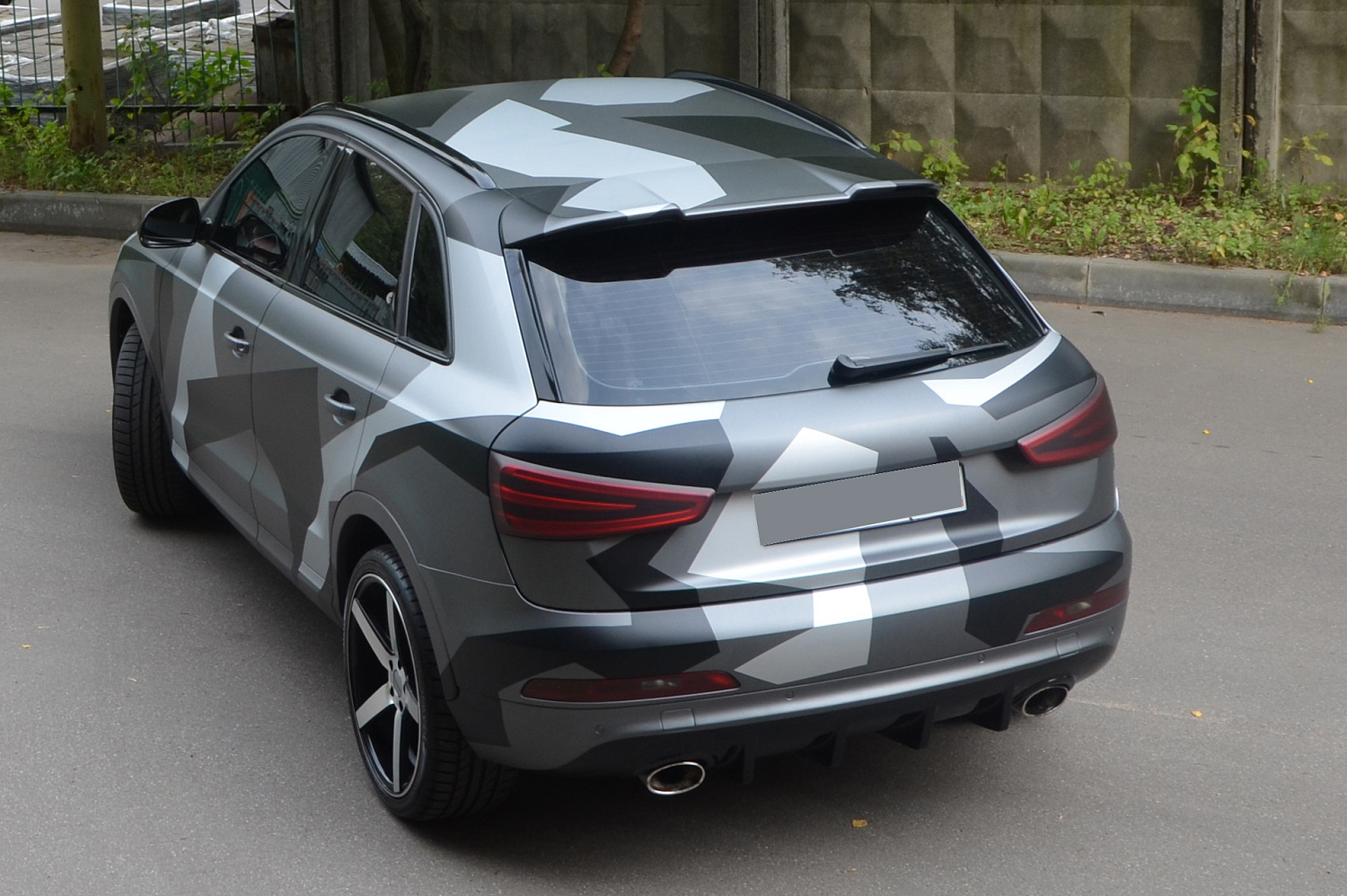Оклейка Audi Q3