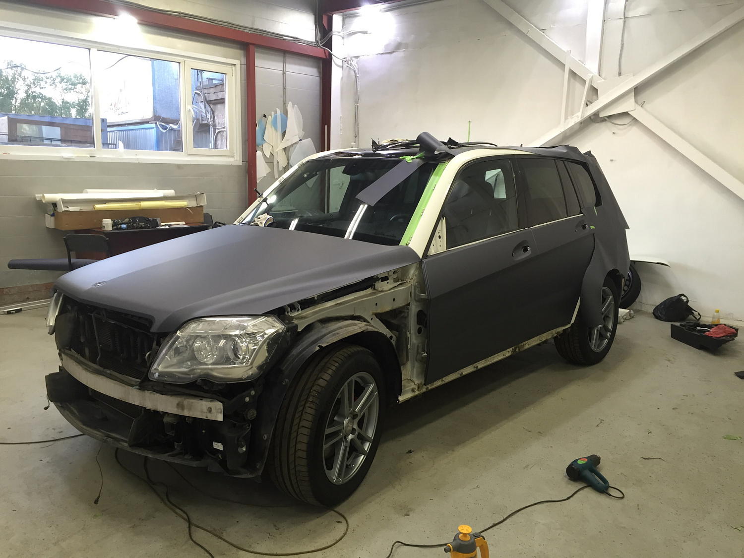 Оклейка Mercedes GLK