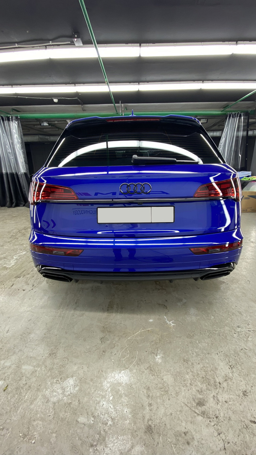 Антихром Audi Q6