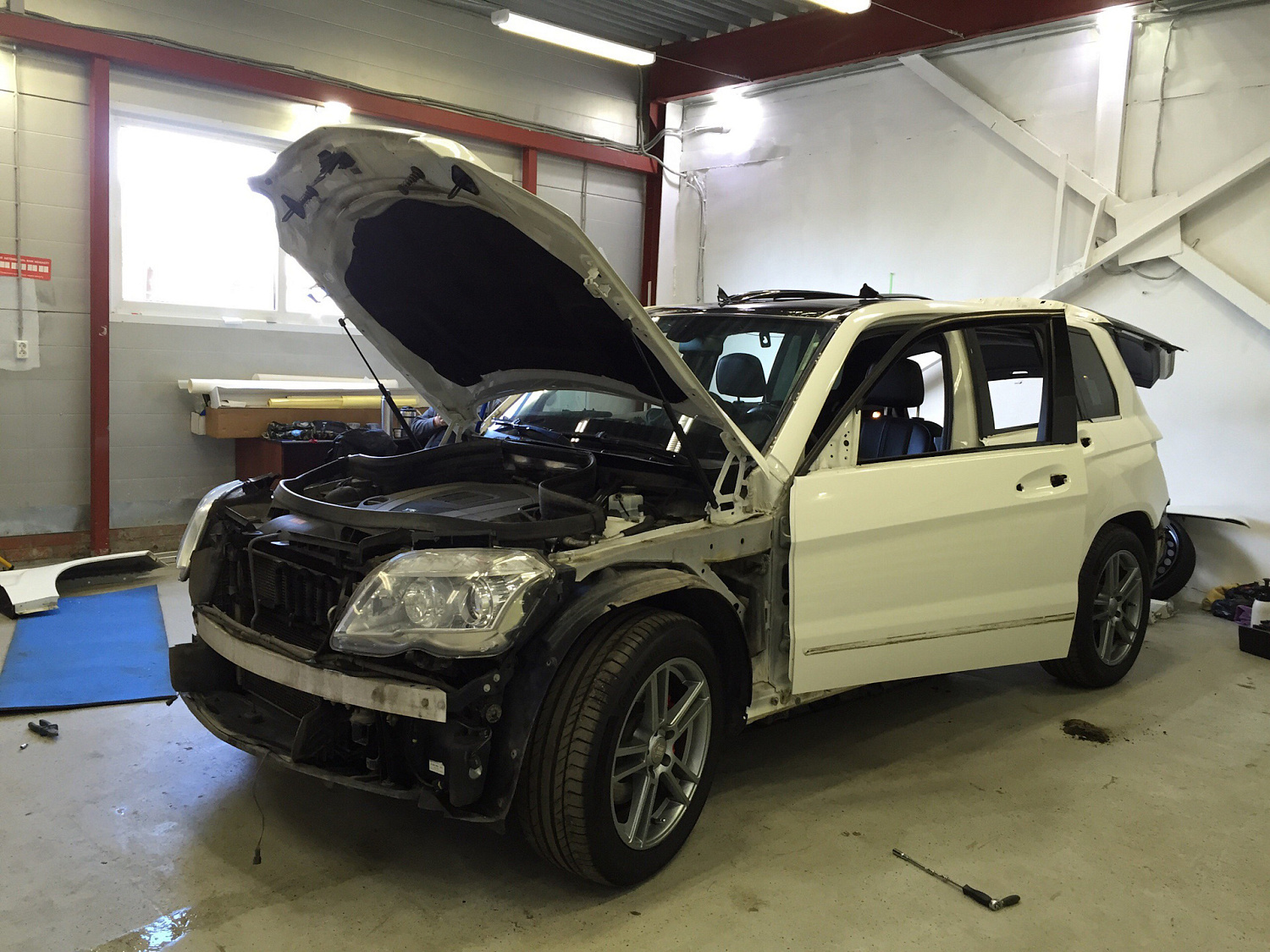 Оклейка Mercedes GLK