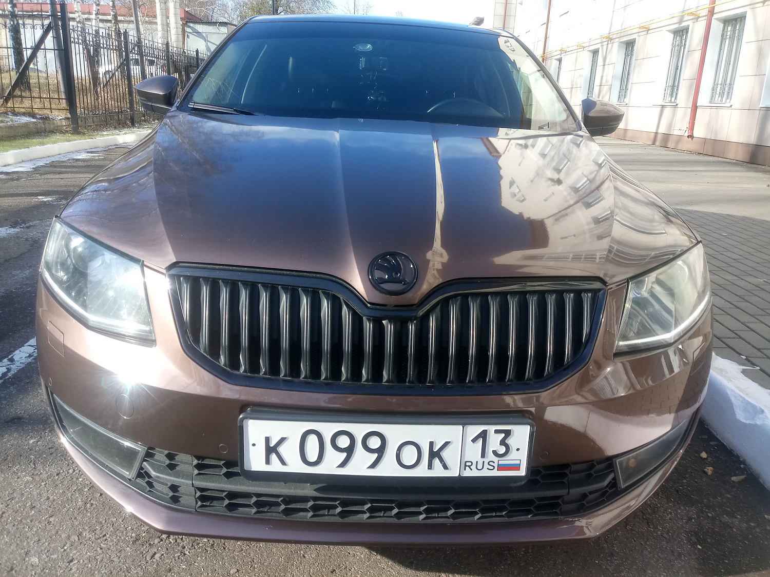Оклейка Skoda Octavia
