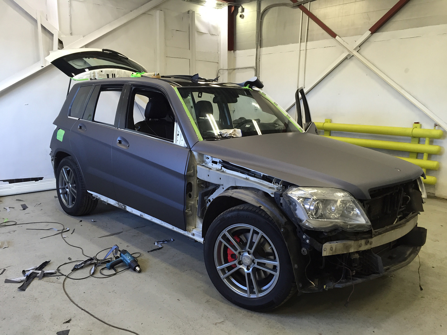 Оклейка Mercedes GLK