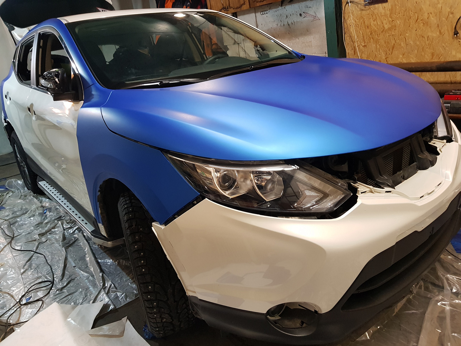 Оклейка Nissan Qashqai