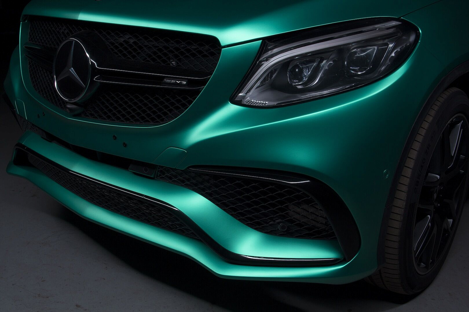 Оклейка пленкой Mersedes-Benz GLE
