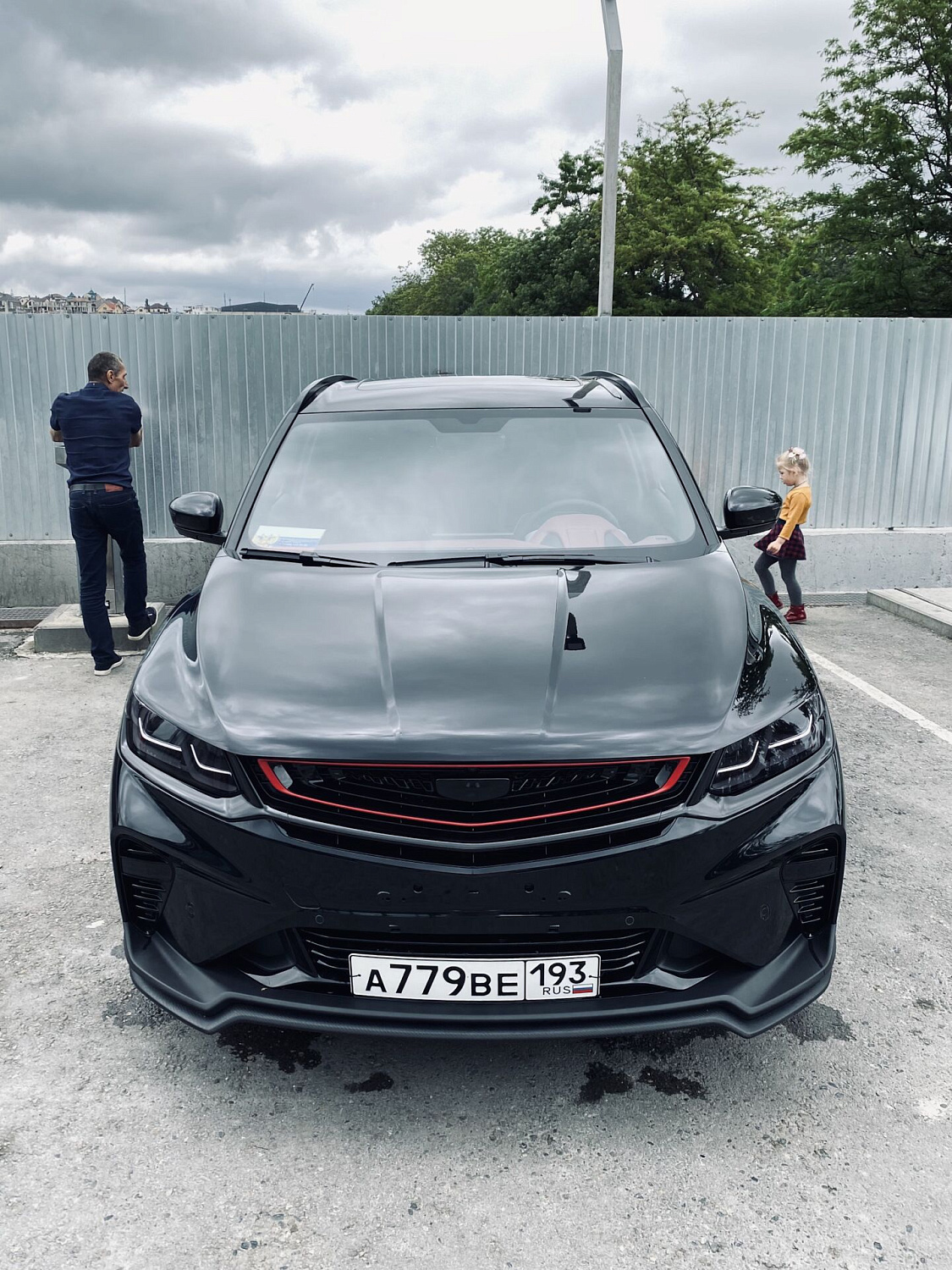 Антихром Geely