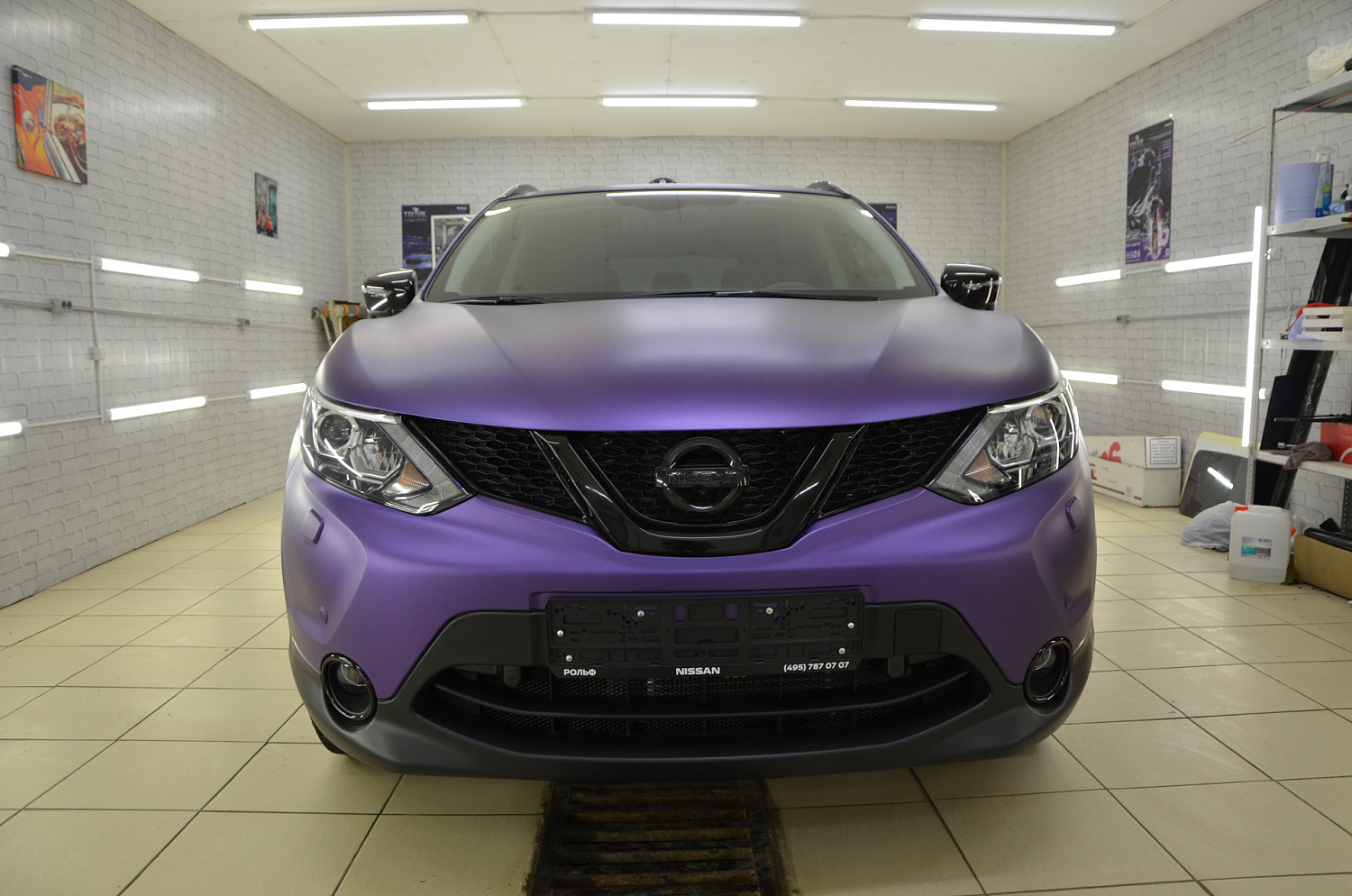 Оклейка Nissan Qashqai