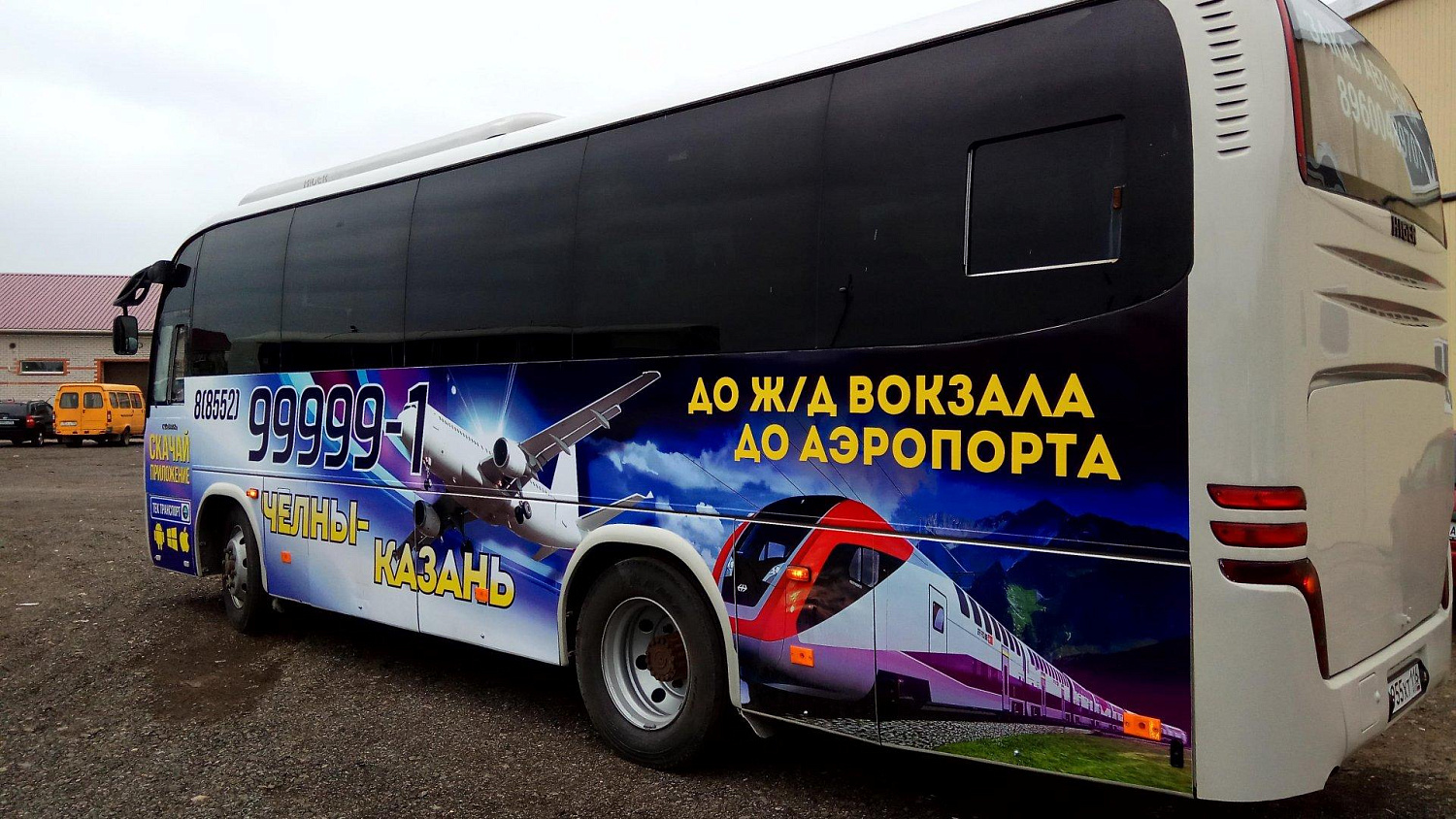 Оклейка микроавтобуса