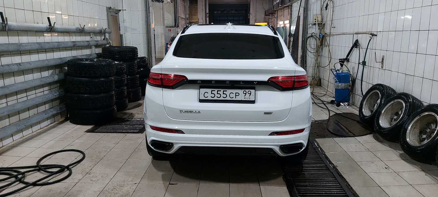 Антихром Geely Tugella