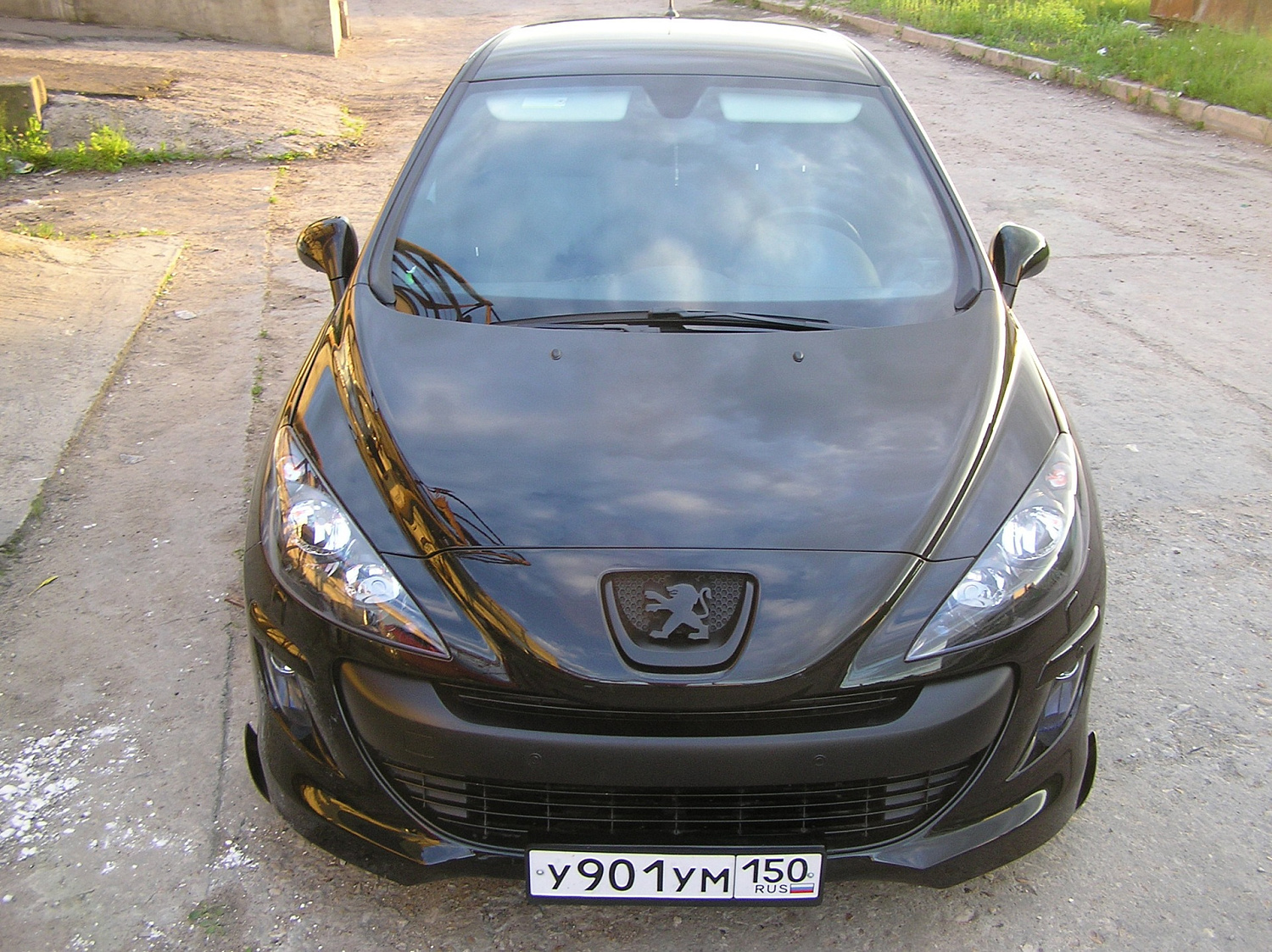 Антихром Peugeot