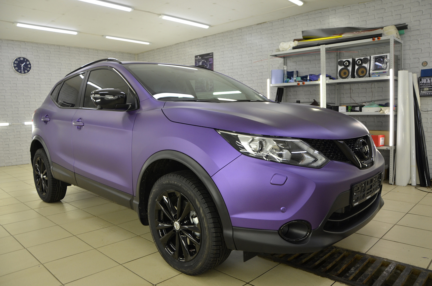 Оклейка Nissan Qashqai