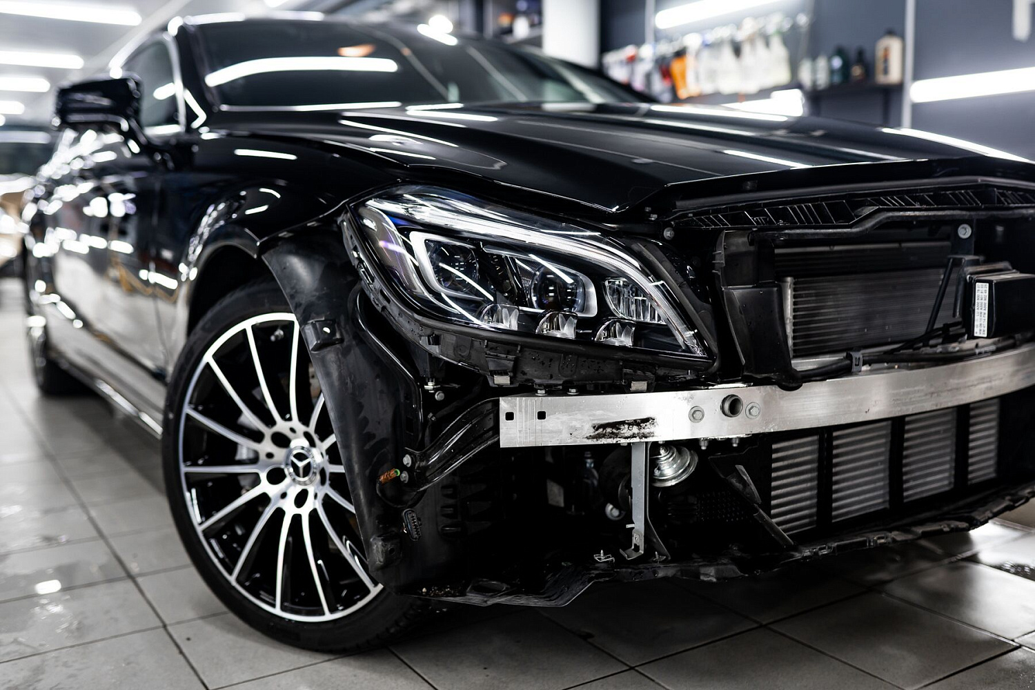 Оклейка Mercedes CLS