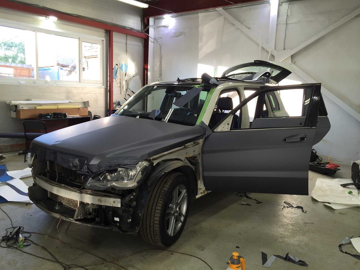 Оклейка Mercedes GLK