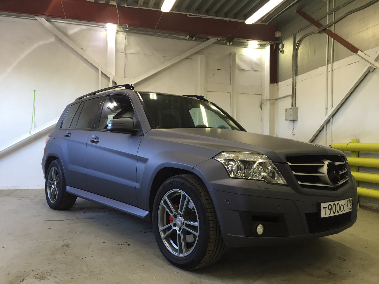 Оклейка Mercedes GLK