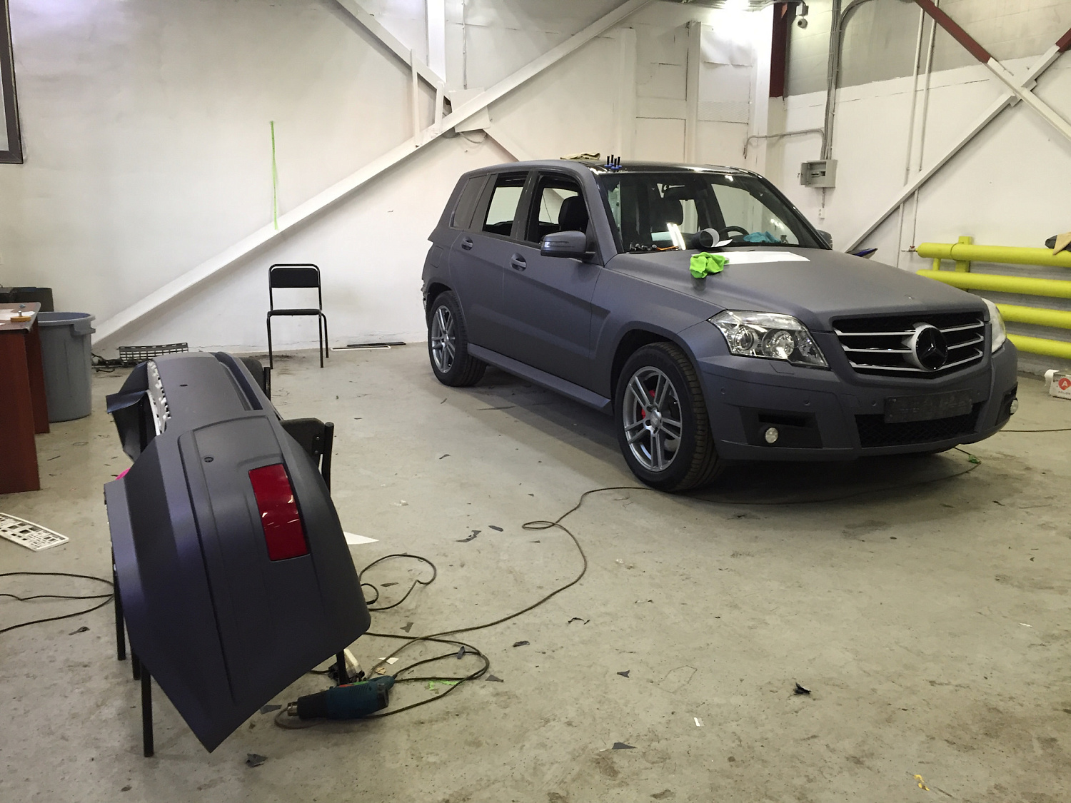 Оклейка Mercedes GLK