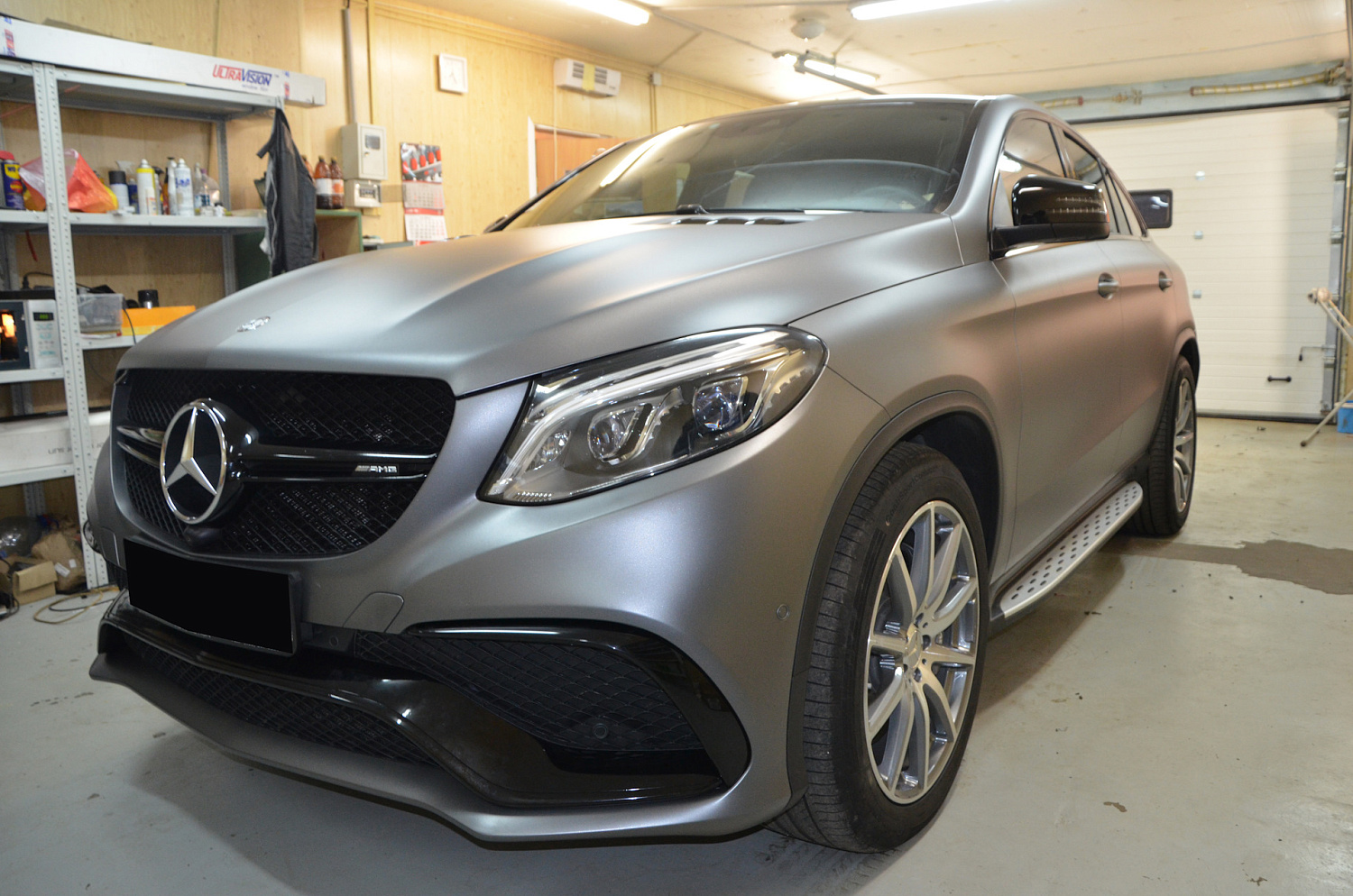 Оклейка пленкой Mersedes-Benz GLE