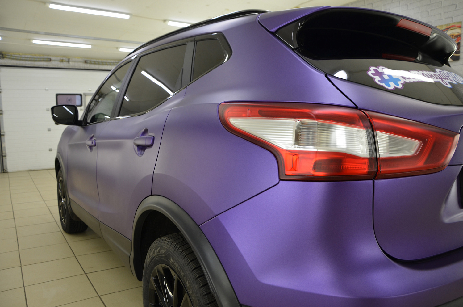 Оклейка Nissan Qashqai