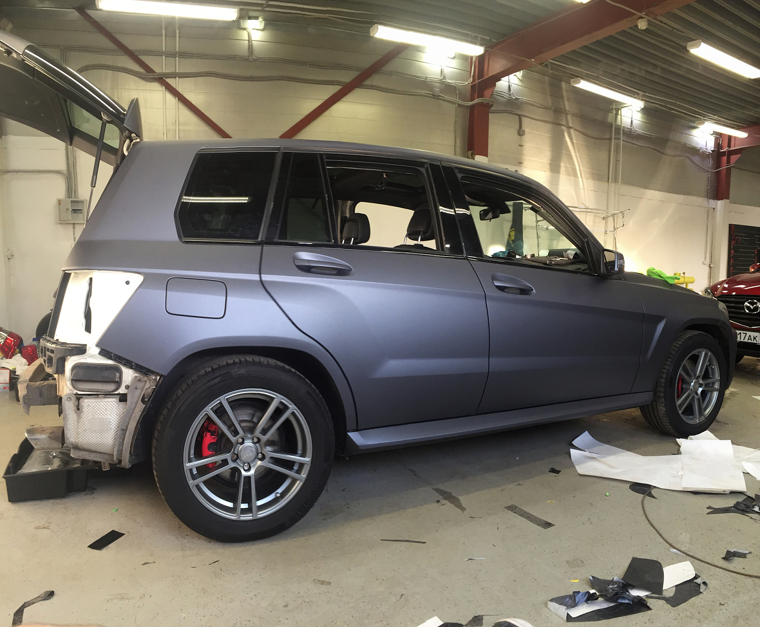 Оклейка Mercedes GLK