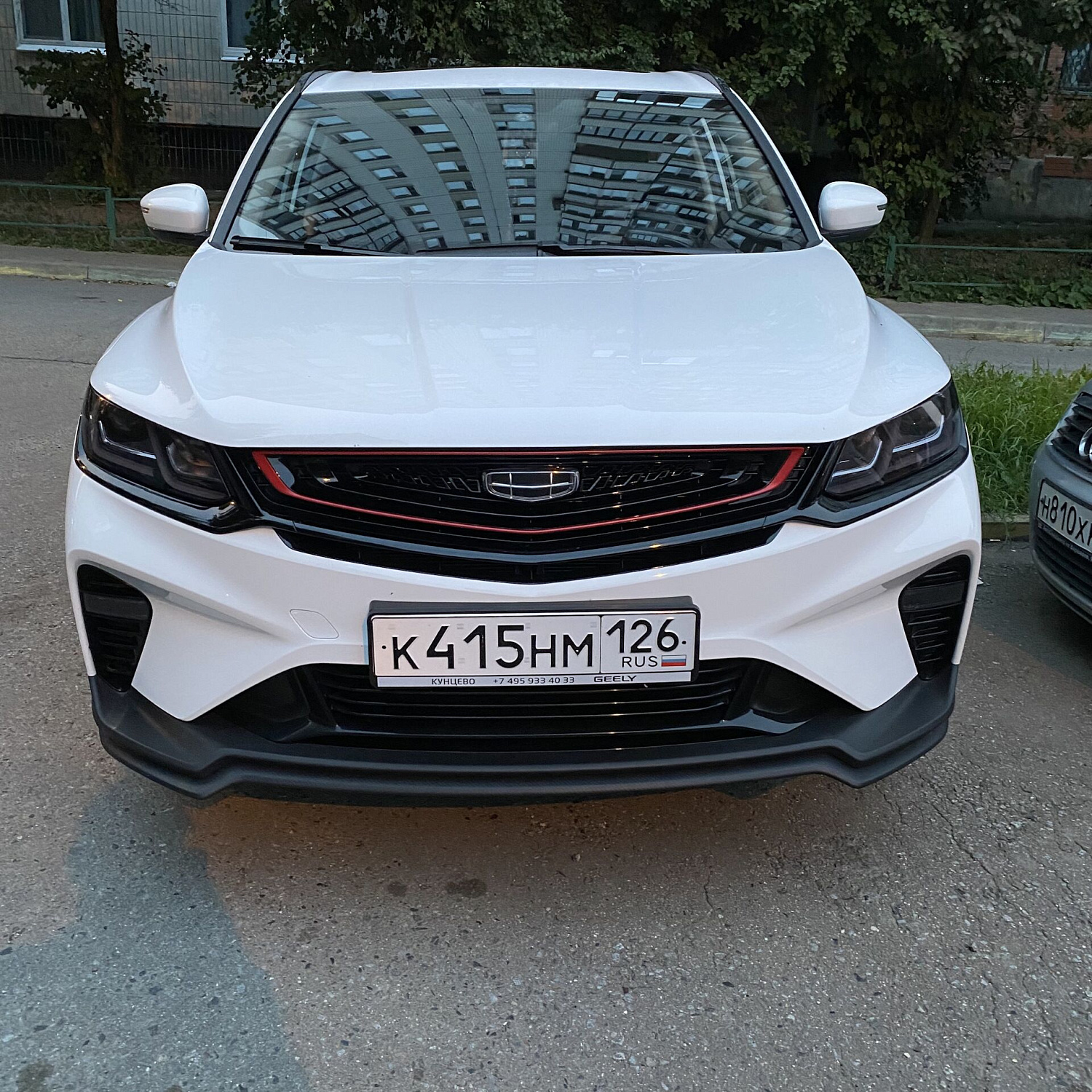 Антихром Geely