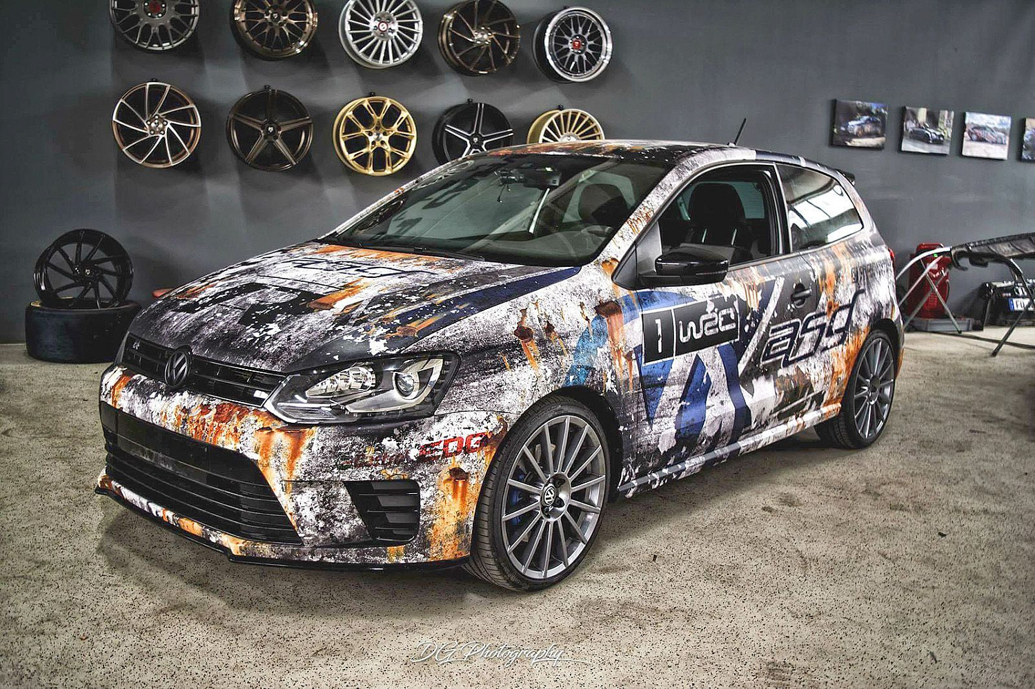 Оклейка пленкой Volkswagen Polo