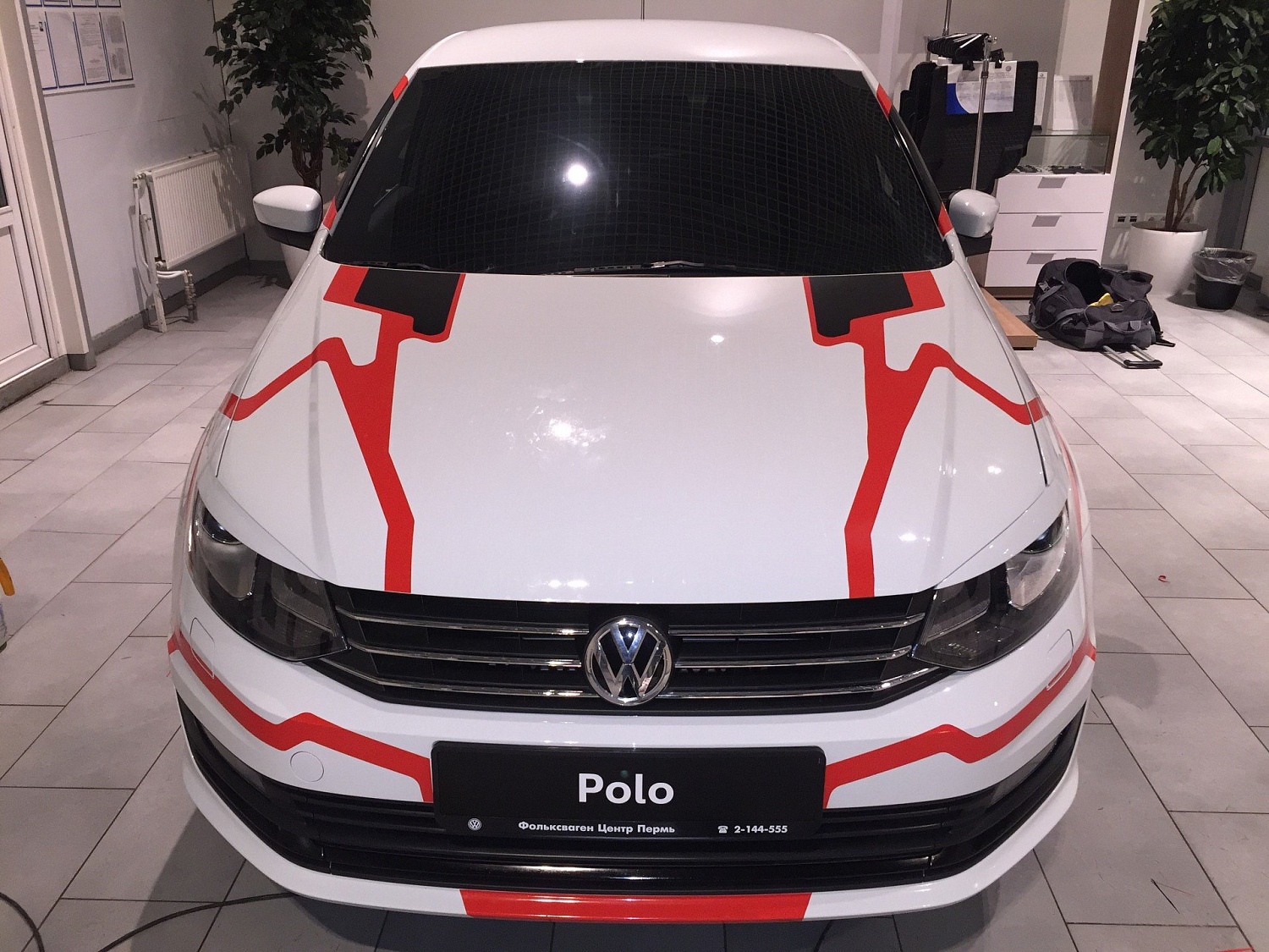 Оклейка пленкой Volkswagen Polo