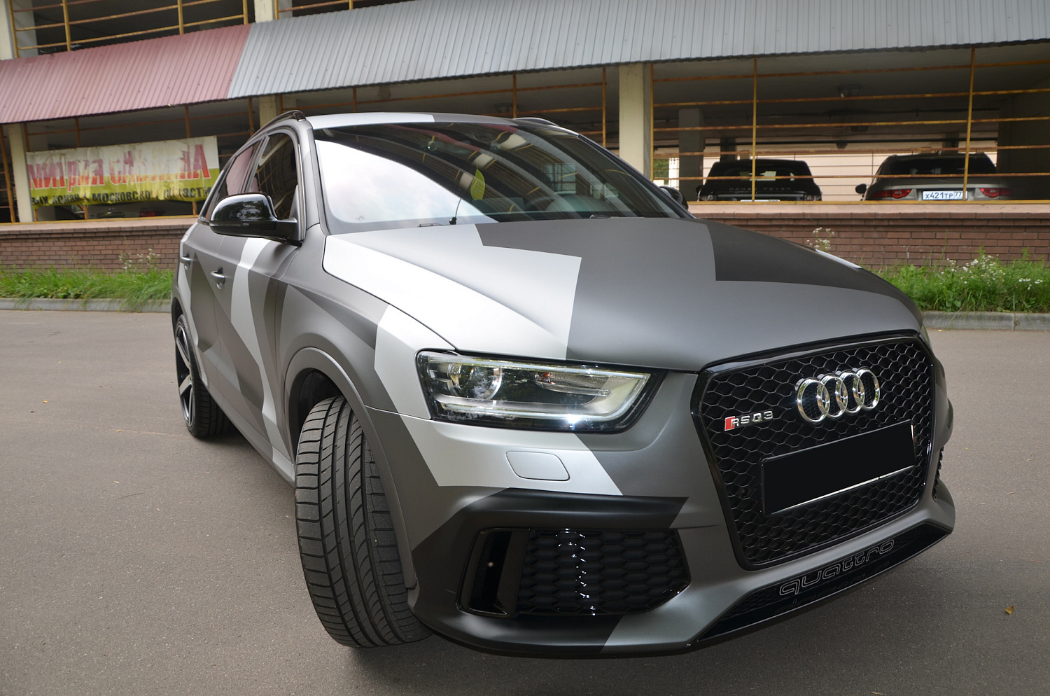 Оклейка Audi Q3