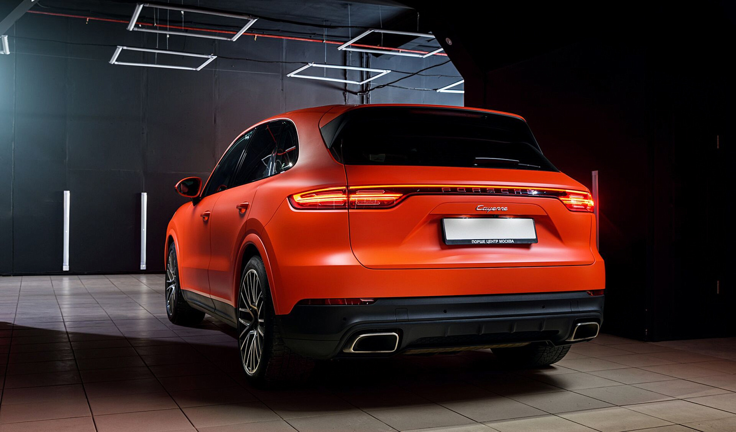 Оклейка Porsche Cayenne
