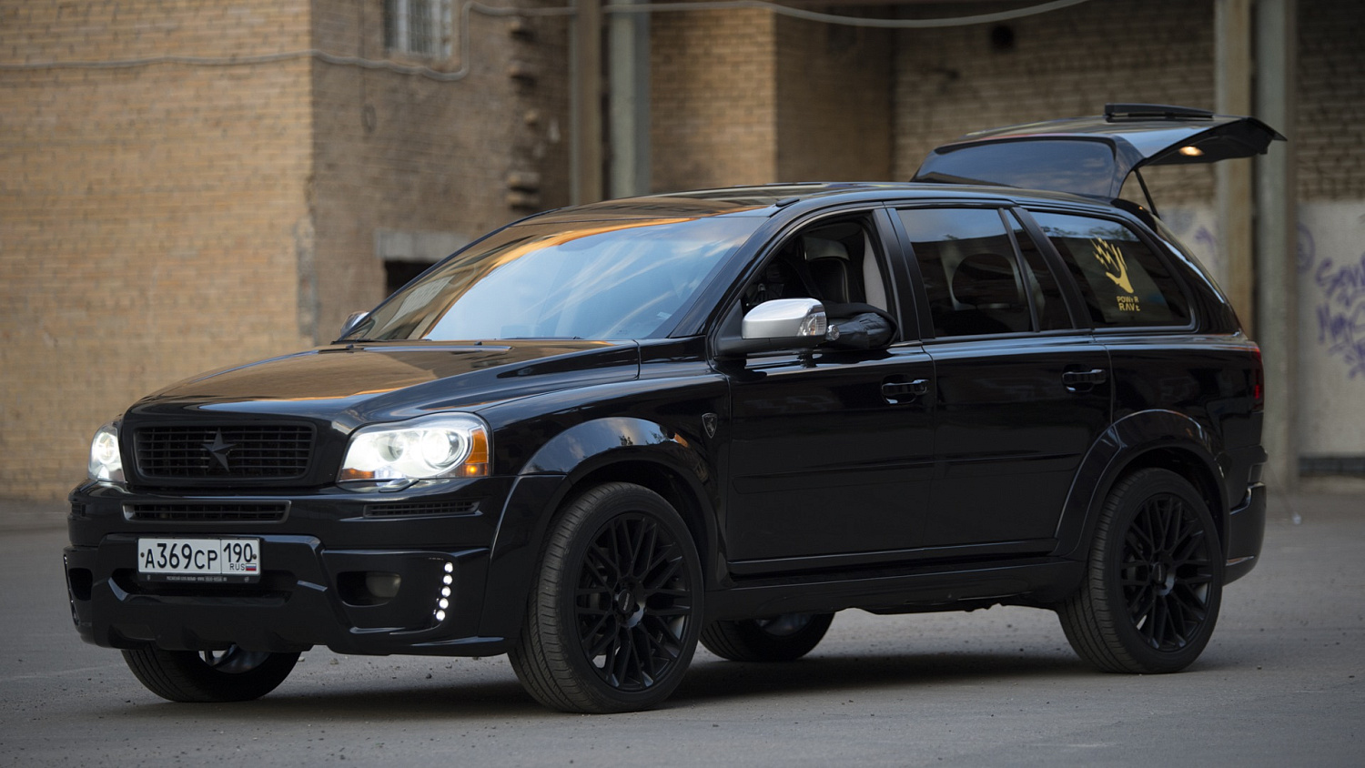 Антихром Volvo