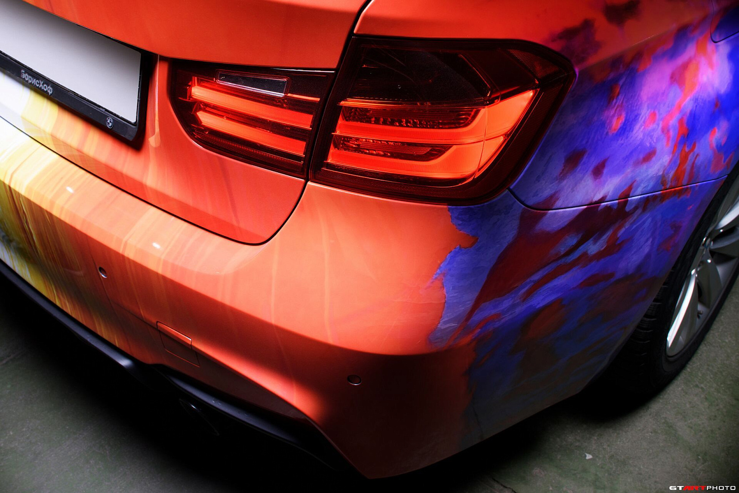 Оклейка BMW F30