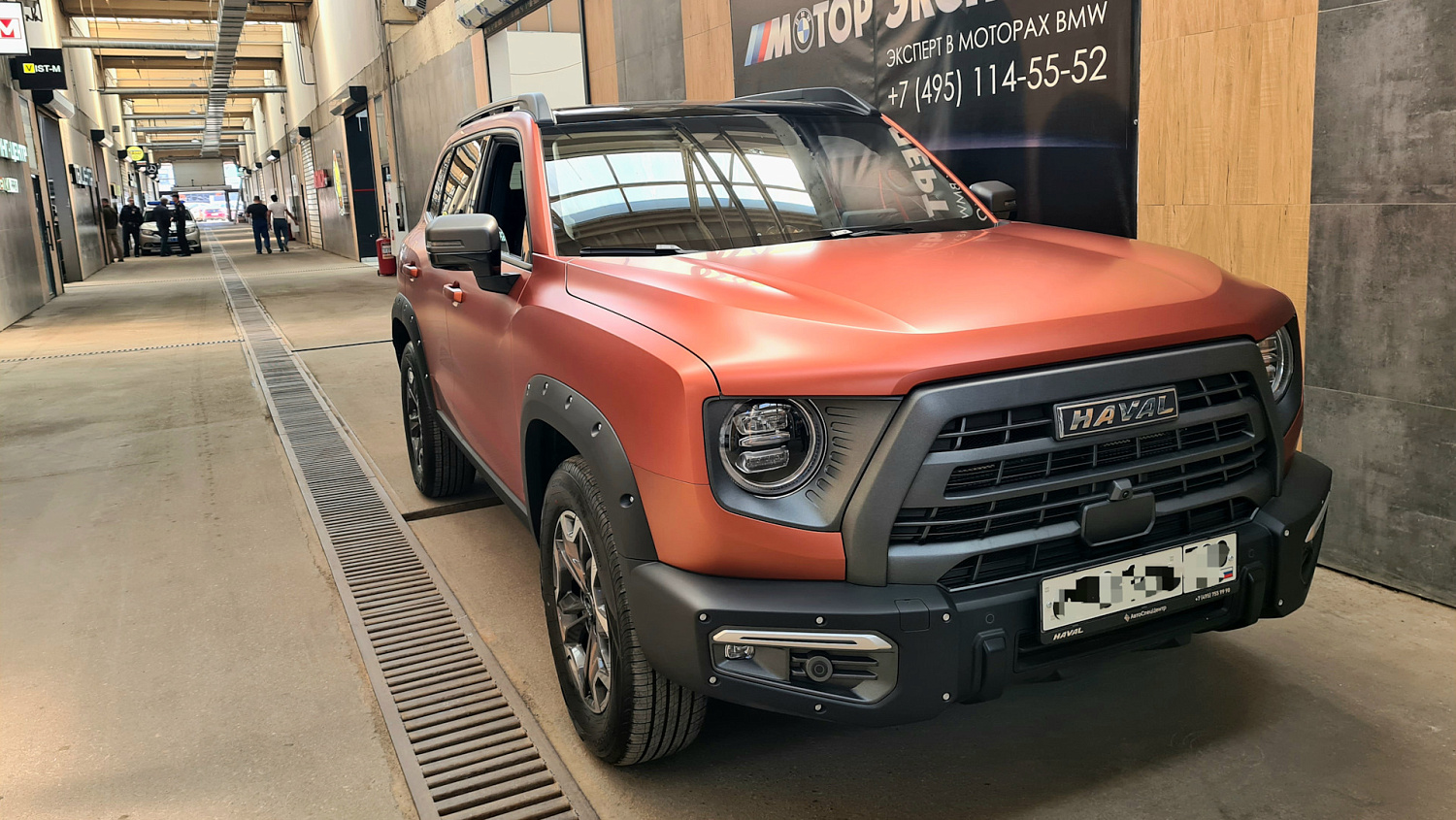 Оклейка Haval Dargo