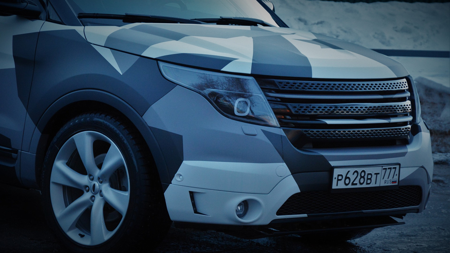 Оклейка Ford Explorer