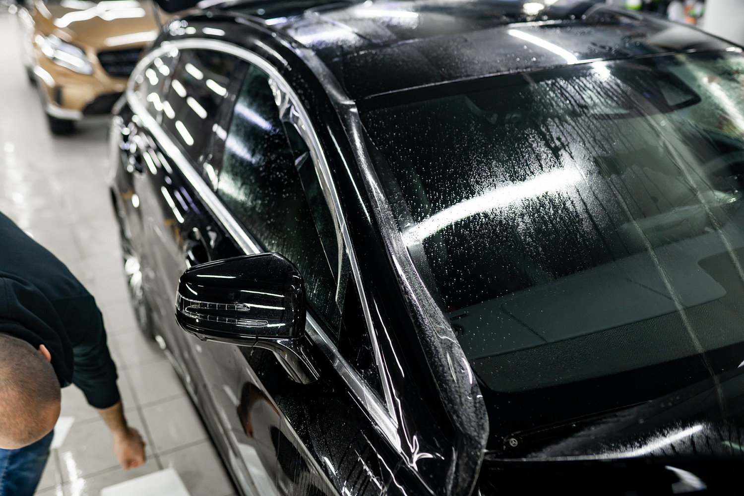 Оклейка Mercedes CLS