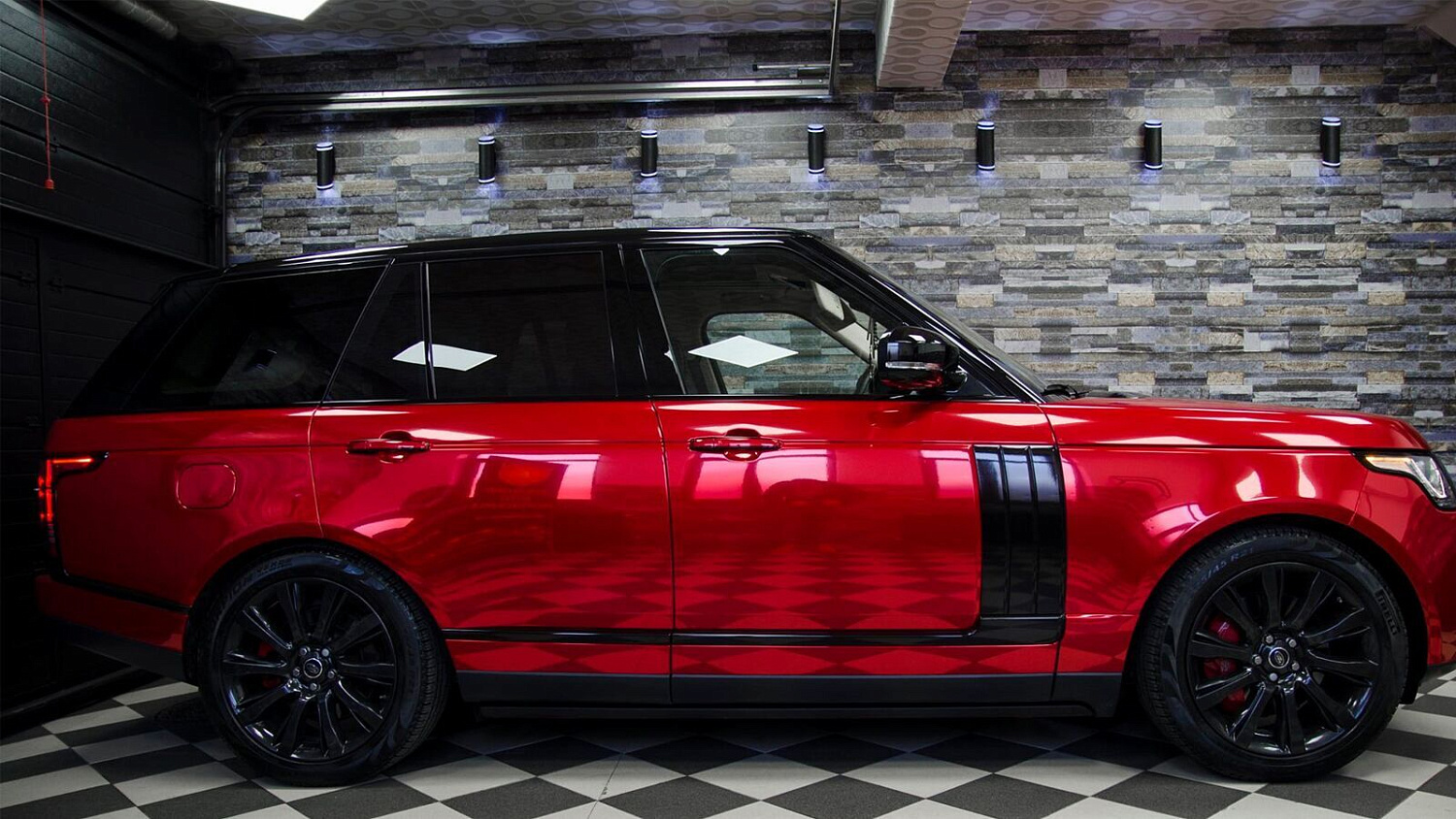 Оклейка Range Rover Vogue