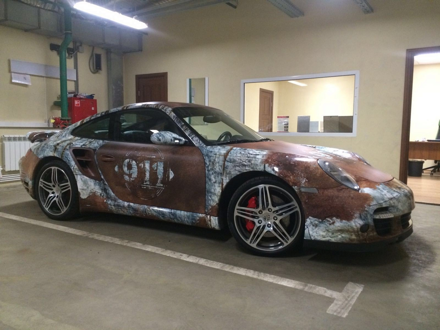 Оклейка Porsche Cayenne