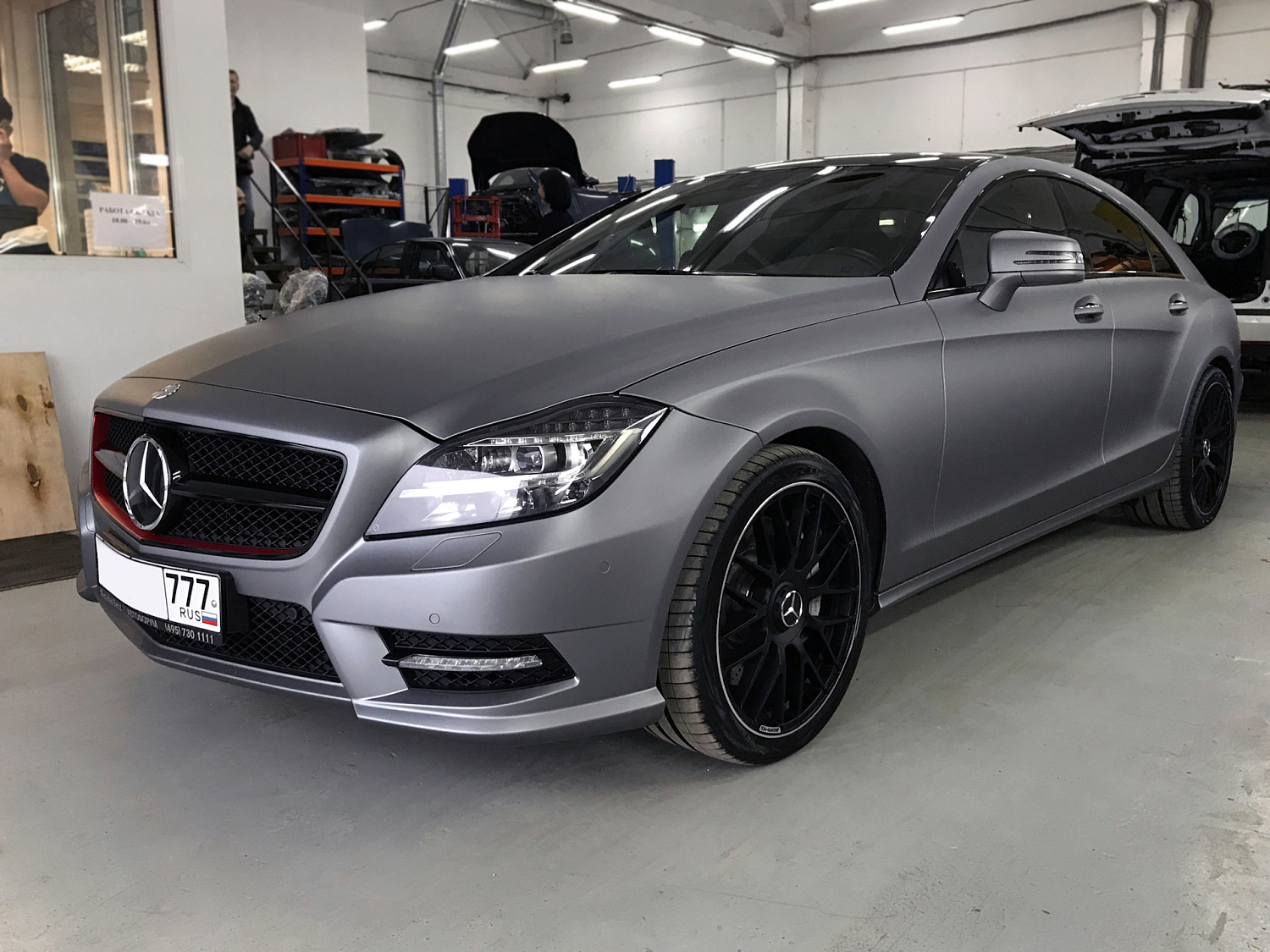 Оклейка Mercedes CLS